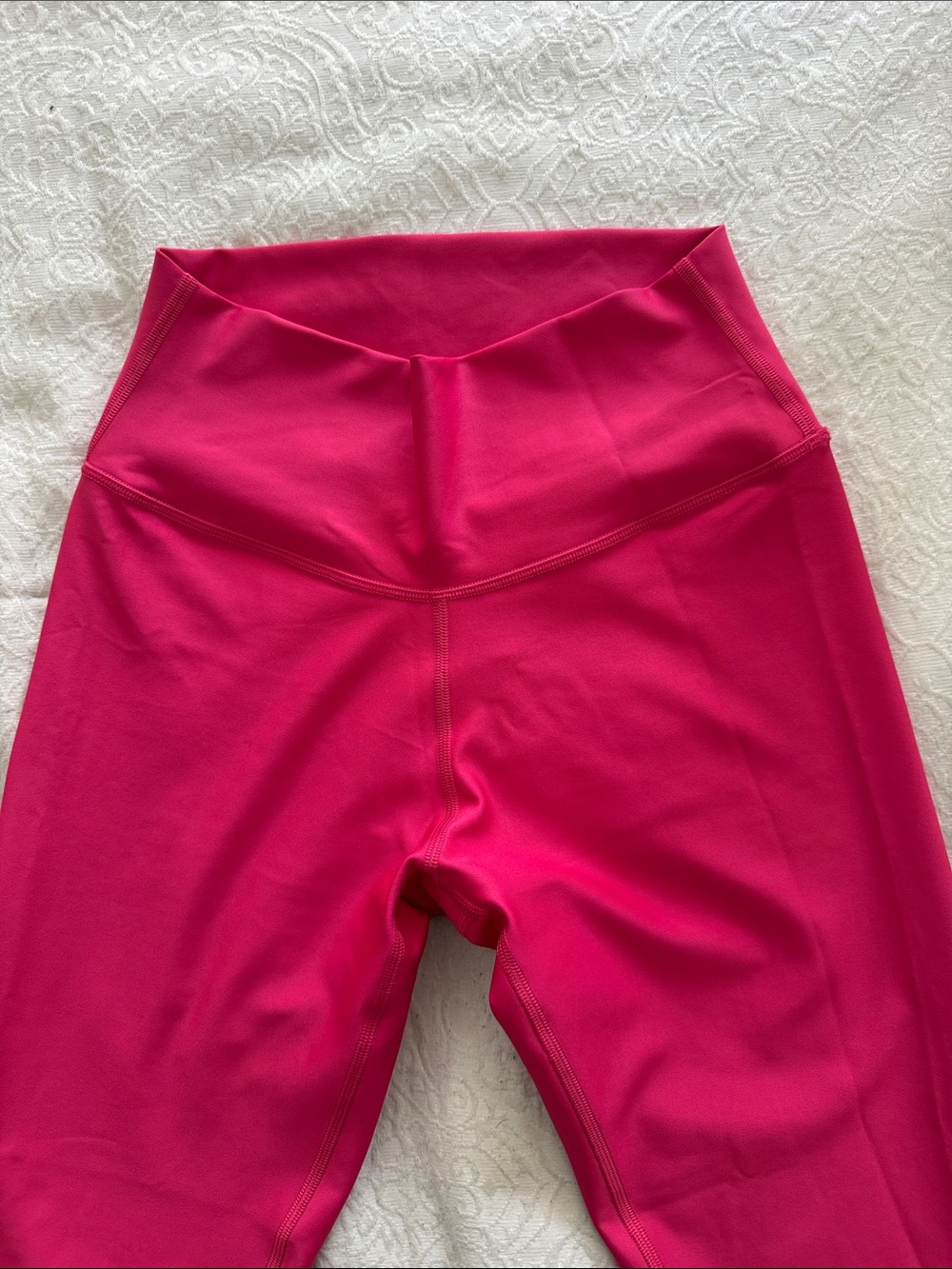 ALO Yoga Hot Pink High-Waist Leggings